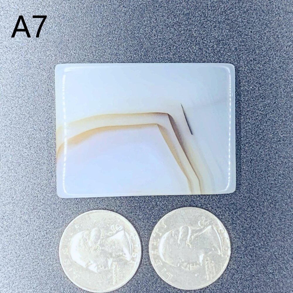 Cliff---Natural Scenic Agate, Jewelry Making Stones